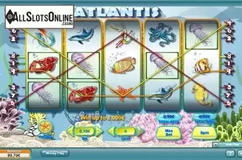 Screen 1. Atlantis (NeoGames) from NeoGames