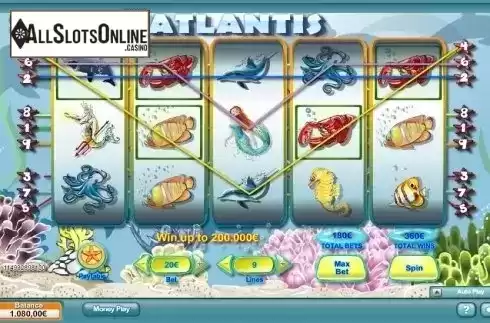 Win screen. Atlantis ( Concept Gaming) from Concept Gaming