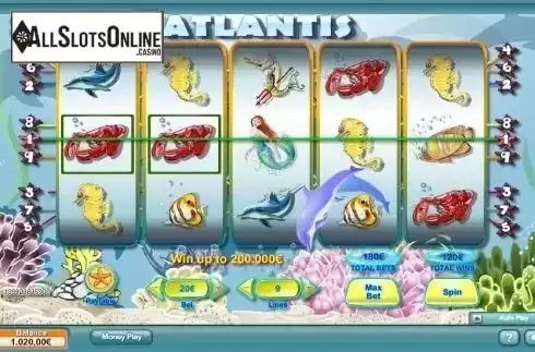 Paytable 1. Atlantis ( Concept Gaming) from Concept Gaming
