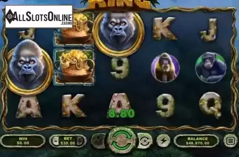 Win Screen. Ape King from RTG