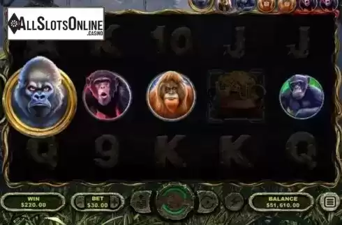 Free Spins 2. Ape King from RTG