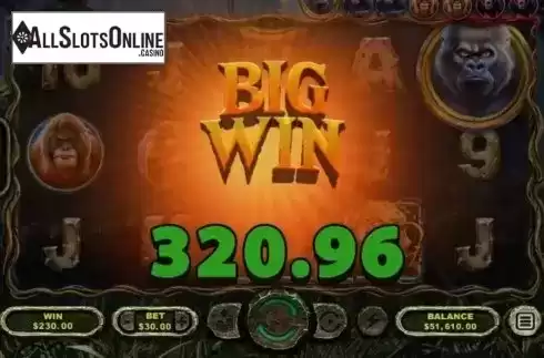Big Win. Ape King from RTG