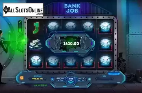 Win screen 1. Bank Job from Smartsoft Gaming