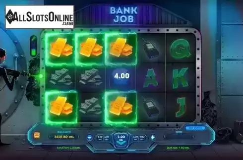 Win screen 3. Bank Job from Smartsoft Gaming