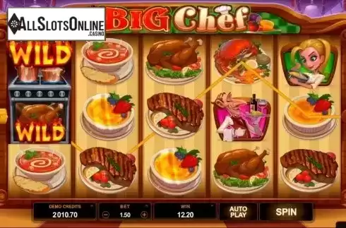 Screen6. Big Chef from Microgaming