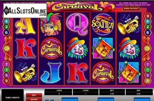 Screen3. Carnaval from Microgaming