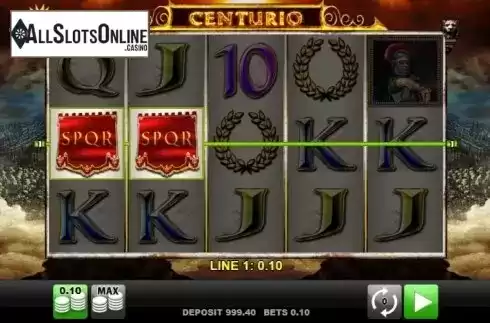 Win screen 1. Centurio from Merkur