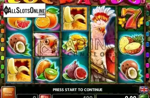 Screen2. Cockatoo from Casino Technology
