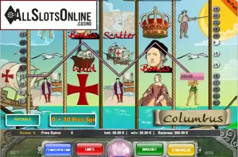 Screen3. Columbus (Portomaso) from Portomaso Gaming