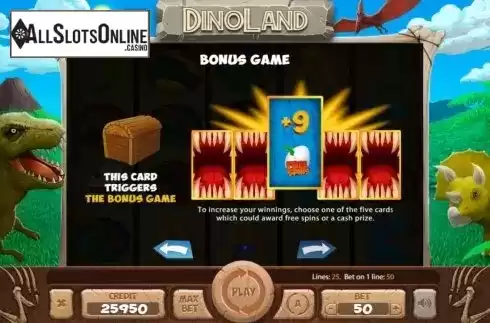 Features. Dinoland from X Card