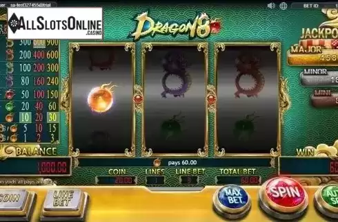 Win Screen . Dragon 8 from SimplePlay
