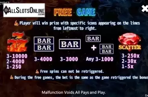 Free Spins. Fire 777 from CQ9Gaming