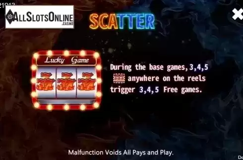 Scatter. Fire 777 from CQ9Gaming