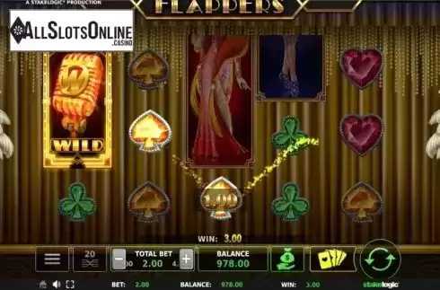 Win Screen 2. Flappers from StakeLogic