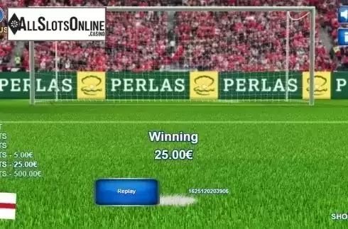 Win screen. Football (SuperlottoTV) from SuperlottoTV