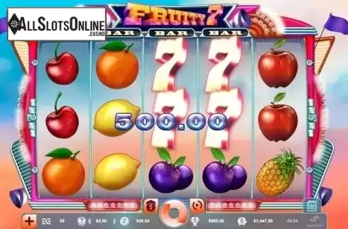 Screen 3. Fruity 7 from Vibra Gaming