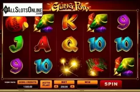 Screen5. Gung Pow from Microgaming
