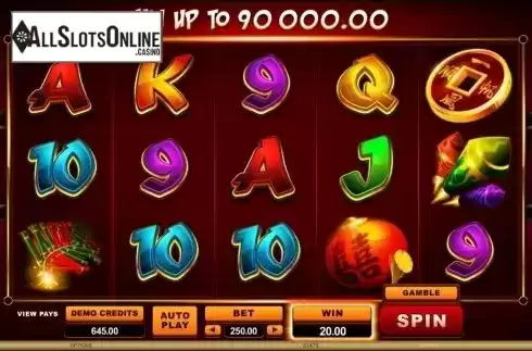 Screen8. Gung Pow from Microgaming