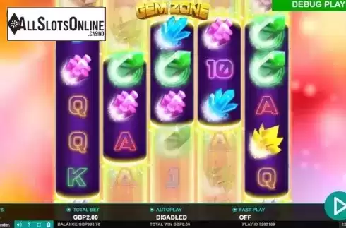 Win Screen 3. Gem Zone from Leander Games