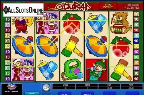 Screen6. Gift Rap from Microgaming