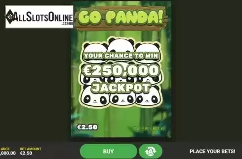 Game Screen 1. Go Panda from Hacksaw Gaming