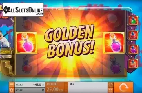 Screen9. Gold Lab from Quickspin