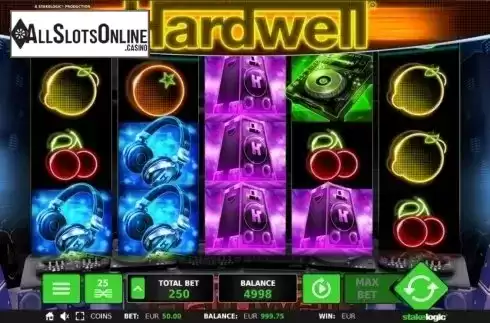 Main game. Hardwell from StakeLogic