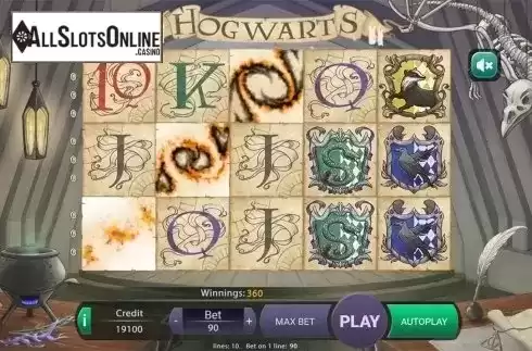 Game workflow 2. Hogwarts from X Play