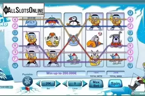 Screen 5. Ice Land from NeoGames