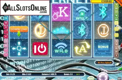 Screen4. Internet from Portomaso Gaming