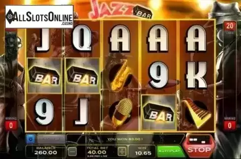 Win Screen 1. Jazz Bar from Xplosive Slots Group