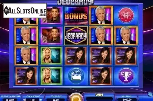 Reels screen. Jeopardy! from IGT