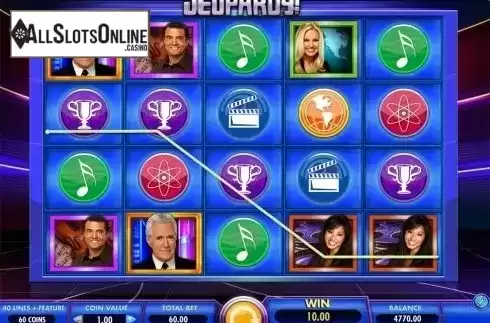 Win screen. Jeopardy! from IGT