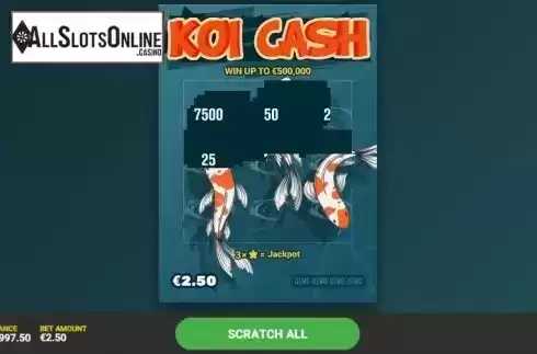 Game Screen 2. Koi Cash from Hacksaw Gaming