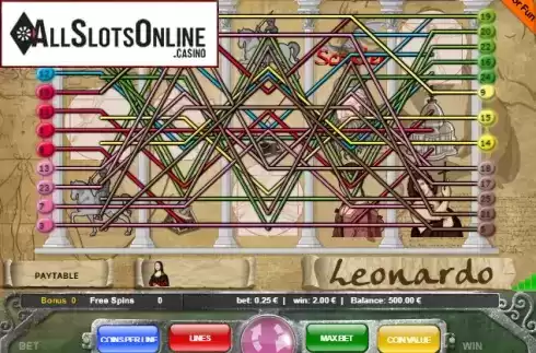 Screen4. Leonardo from Portomaso Gaming