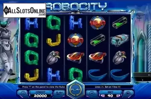 Reels screen. Robocity from X Card