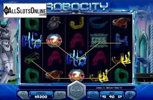 Game workflow 2. Robocity from X Card