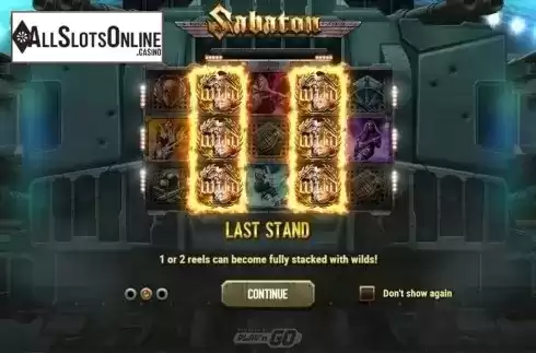 Intro 2. Sabaton from Play'n Go