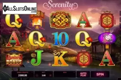 Screen4. Serenity from Microgaming