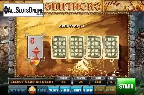 Gamble game . Smithers from GameX