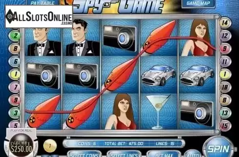 Screen5. Spy Game from Rival Gaming