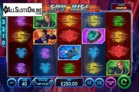 Jackpot Reels. Spy Rise from Playtech