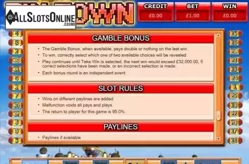 Gamble Bonus. Tin Town from Eyecon
