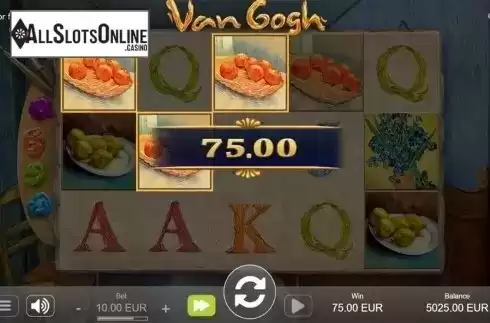 Win screen. Van Gogh from Sthlm Gaming