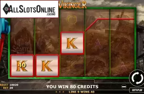 Win Screen 1. Vikinger from Fils Game