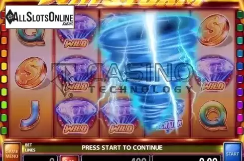 Screen 2. Winstorm from Casino Technology