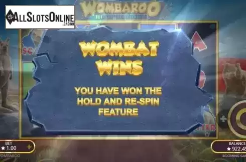 Bonus Game. Wombaroo from Booming Games