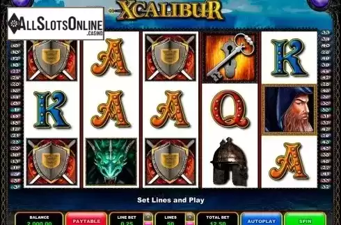 Screen6. Xcalibur (Microgaming) from Microgaming