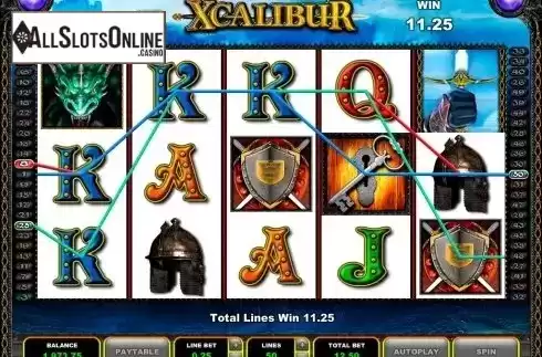 Screen7. Xcalibur (Microgaming) from Microgaming