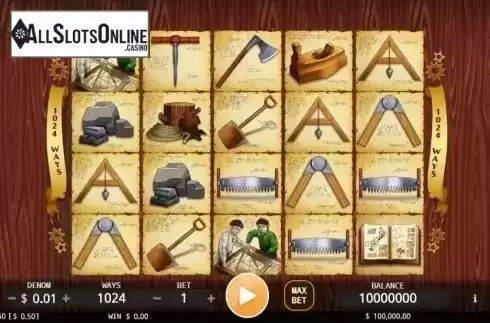 Reel screen. da Vinci (KA Gaming) from KA Gaming